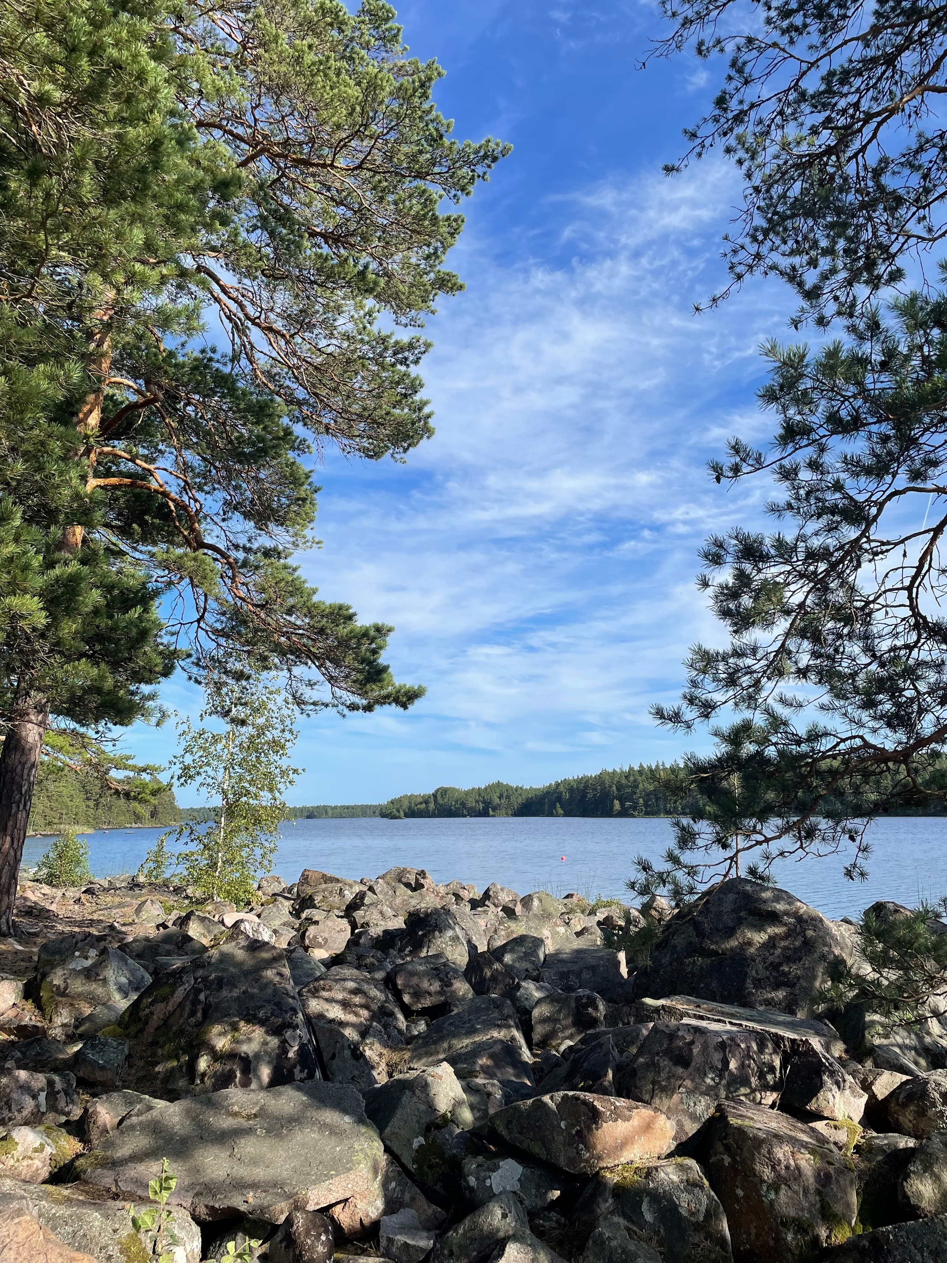 Skogshuset (86 m²) Direkt am See